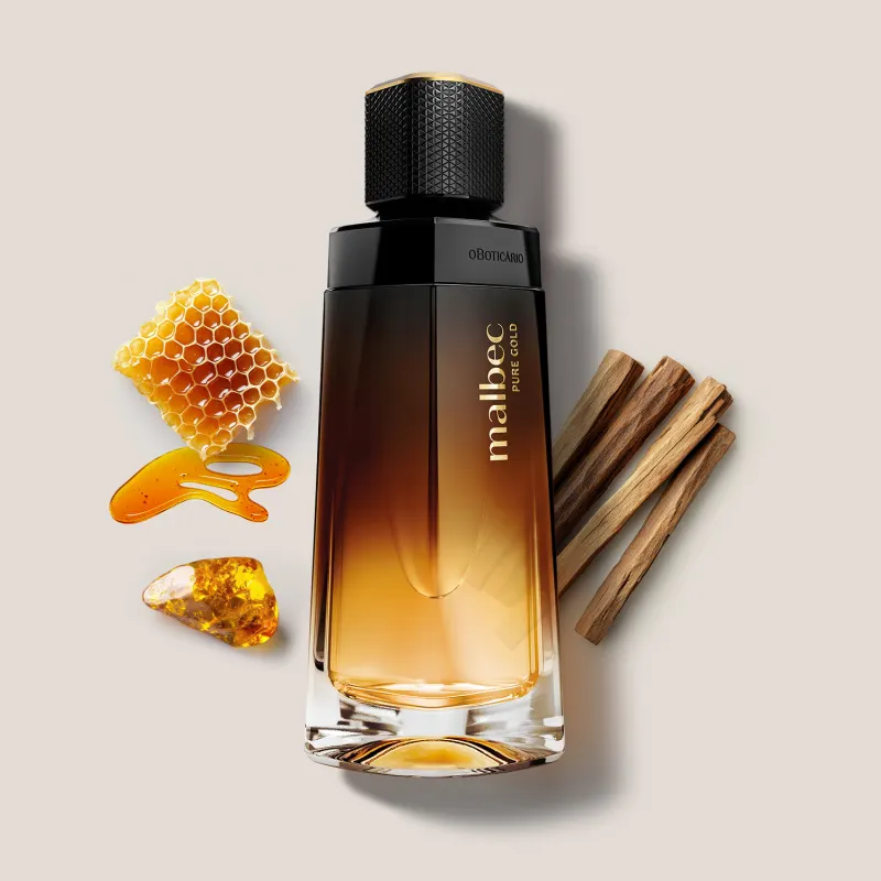 Malbec Pure Gold Desodorante Colônia, 100ml