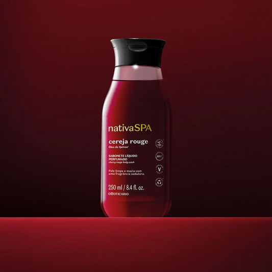 Loção Corporal Aveludada Nativa Spa Cereja Rouge 400ml