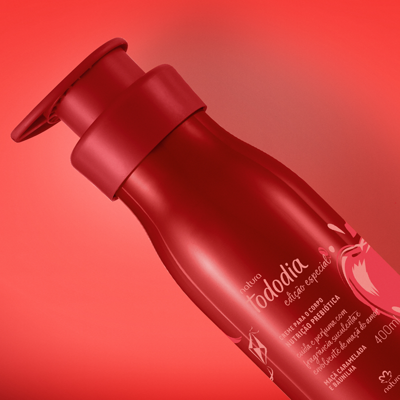 Creme Desodorante Nutritivo para o Corpo Tododia Maçã Caramelada e Baunilha 400ml