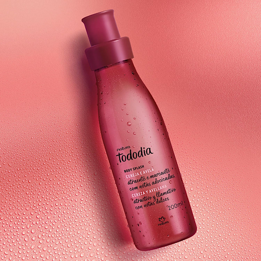 Body Splash Todo Dia Cereja e Avelã Natura, 200ml