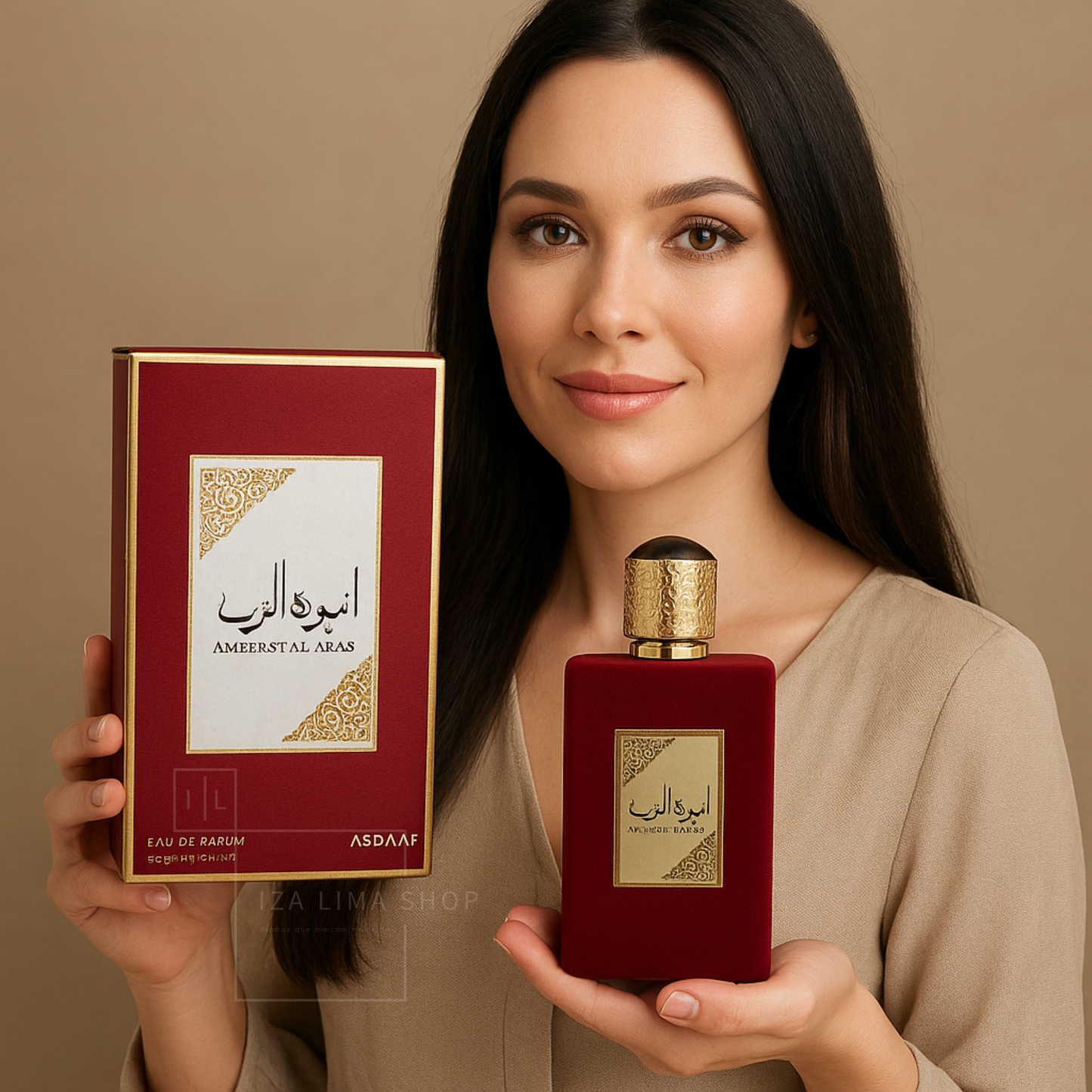 Ameerat Al Arab Eau de Parfum - perfume feminino com notas florais, amadeiradas e orientais.