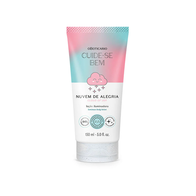 Cuide-se Bem Nuvem de Alegria Loção Hidratante Iluminadora, 150ml