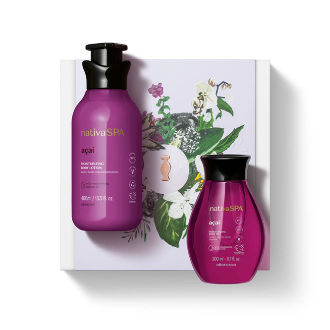 Coffret Fête des Mères Nativa Spa Açaí Lait Corporel