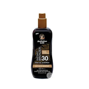 Australian Gold SPF30 Spray Gel Bronzer, 237mL