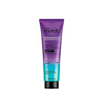 Match Creme Modelador Crespos Respeito aos Cachos, 290ml
