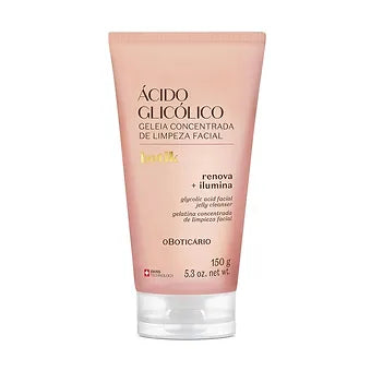Botik Ácido Glicólico Geleia Concentrada de Limpeza Facial, 150g