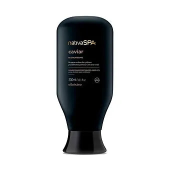 Condicionador para Cabelos Reparados Nativa SPA Caviar 300ml