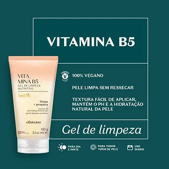 Botik Gel de Limpeza Nutritivo, B5 150g