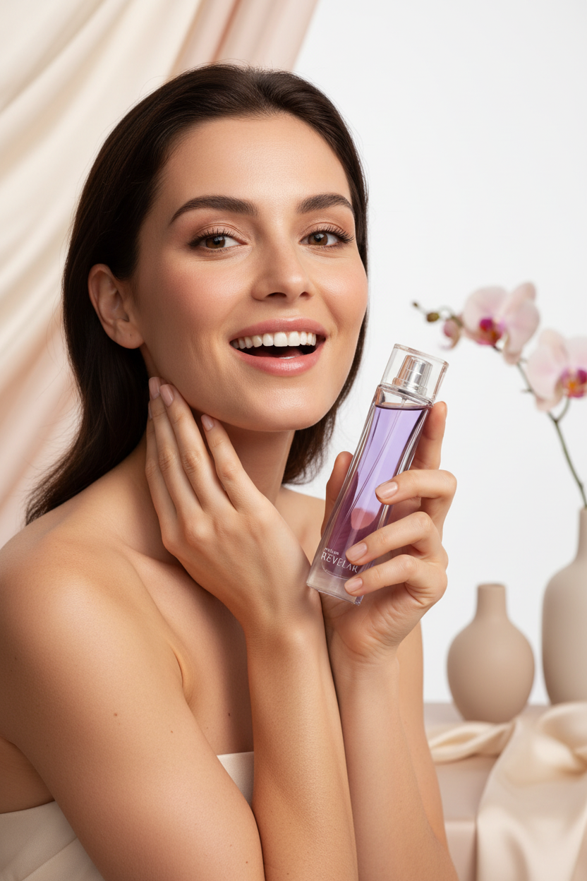Revelar 75ml - Modelo editorial feminino