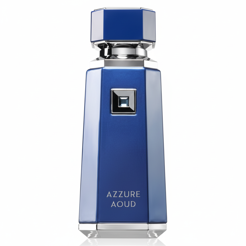 Azzure Aoud French Avenue - Vue à 45 degrés du flacon
