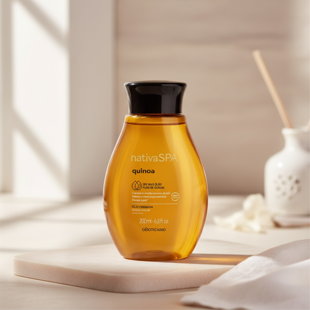 Óleo Exótico Hidratante Nativa Spa Quinoa - Ambiente elegante