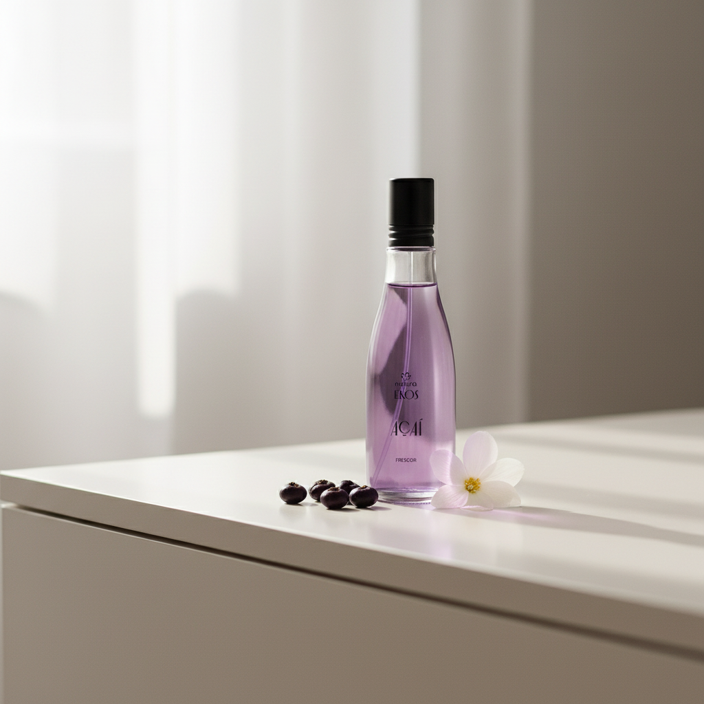 Natura Ekos Frescor Deo Colônia Açaí 75ml - rotina matinal