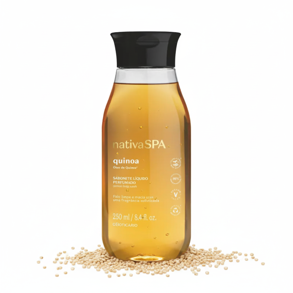 Sabonete Líquido Nativa SPA Quinoa 250ml - com quinoa
