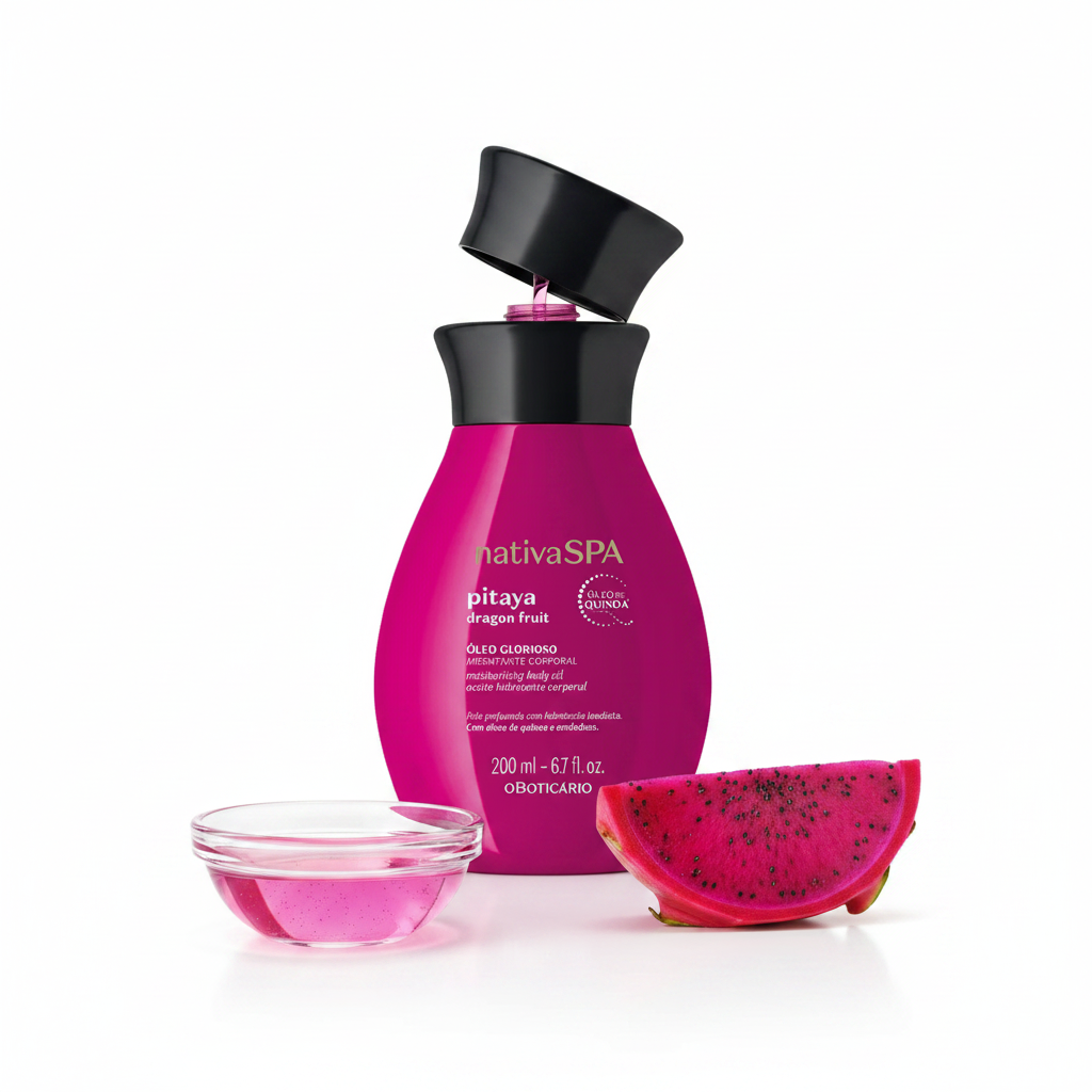 Óleo Glorioso Nativa SPA Pitaya 200ml - Fundo Branco