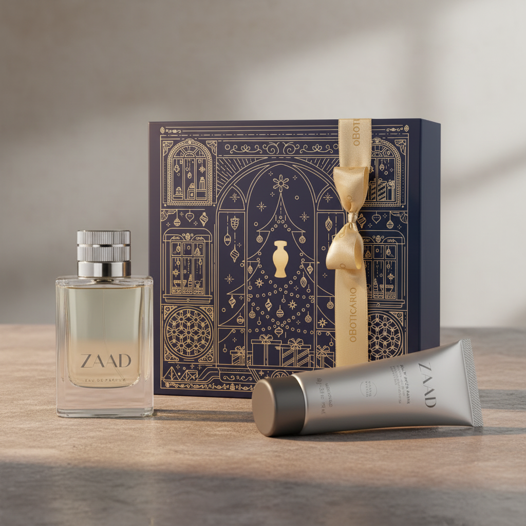 Kit Presente Zaad - lifestyle pedra cinza