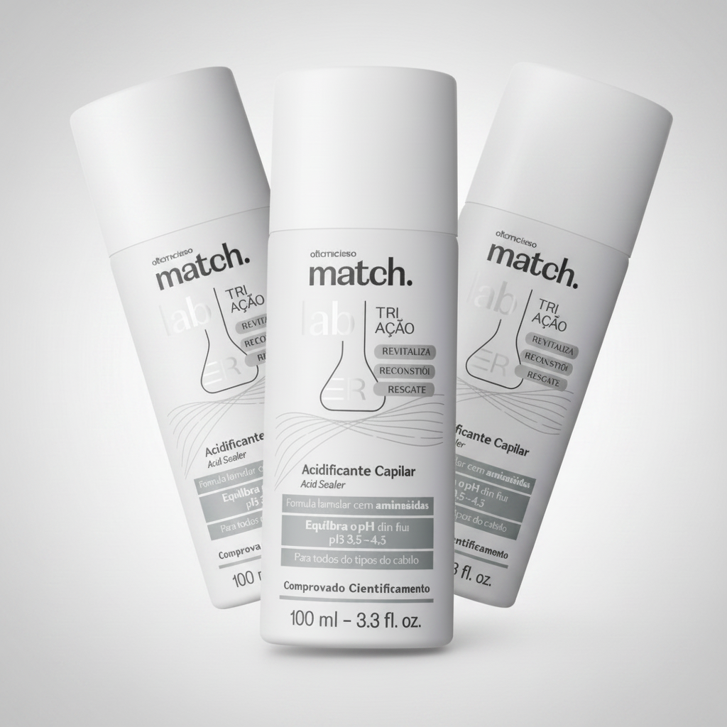 Acidificante Capilar Match Lab Tripla Ação 100ml - degradê