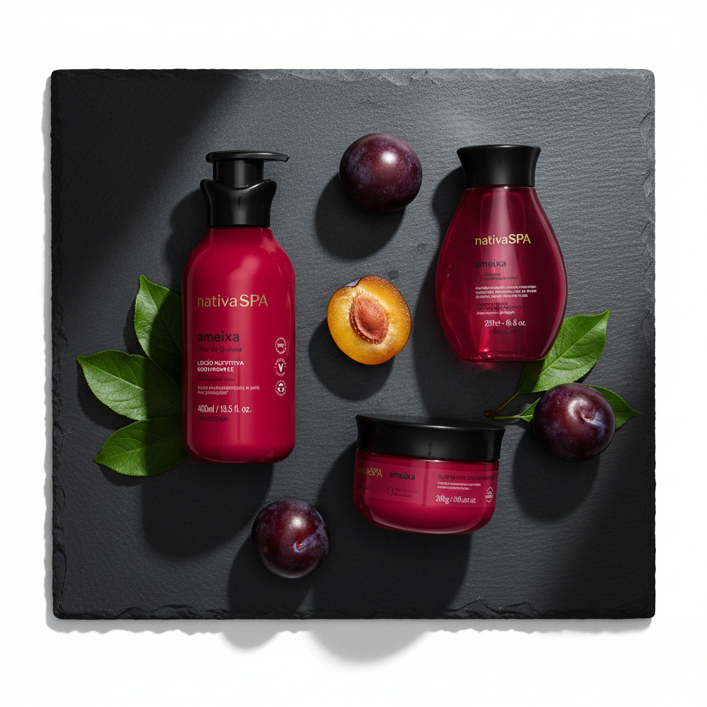 Coffret Nativa SPA Ameixa - composição dramática