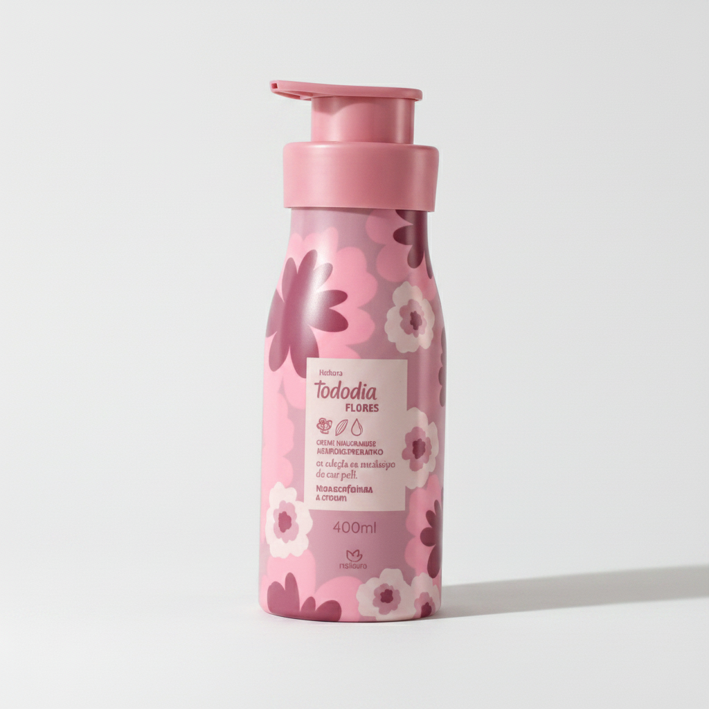 Hidratante Todo Dia Natura Flor de pêssego e jasmim 400ml
