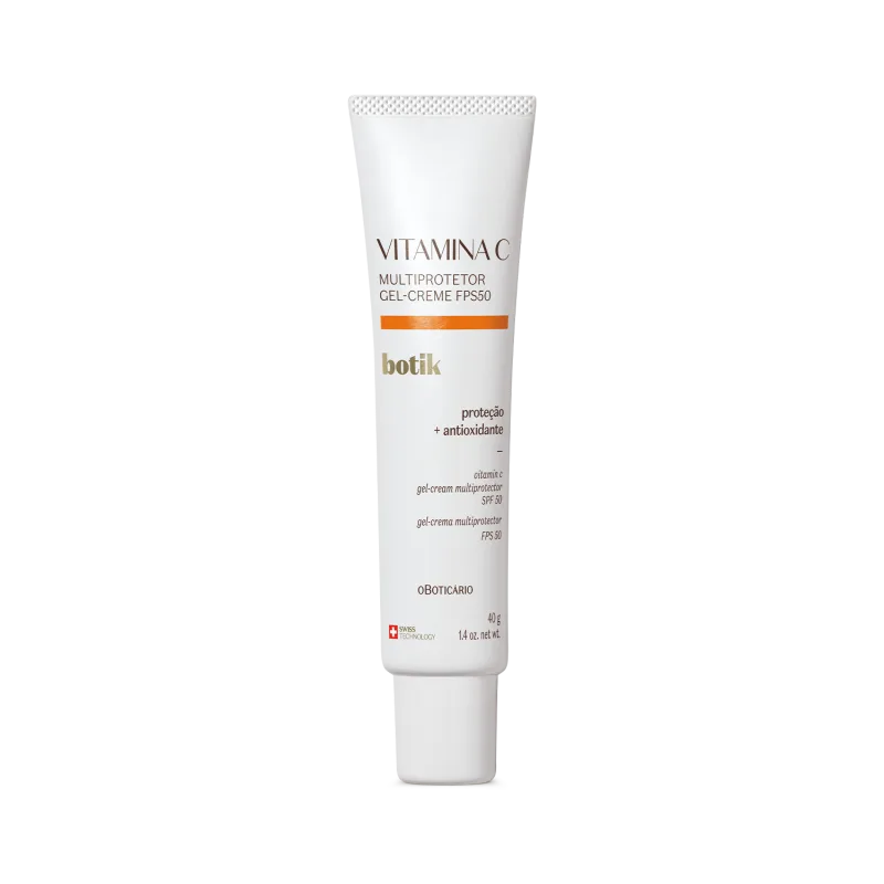 Gel Creme Multiprotetor FPS50 Botik Vitamina C 40g