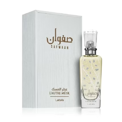Lattafa Safwaan L'Autre Musk Eau de Parfum Spray for Unisex 3.4 Ounce
