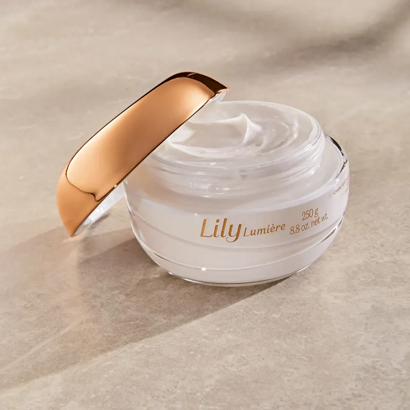 Lily Lumière Déodorant Corps Hydratant Crème Satinée, 250 g