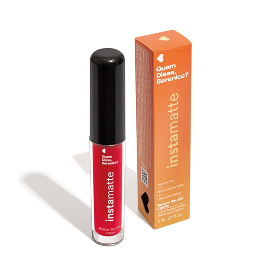 Batom Líquido instamatte Vermelholi Supermate Quem Disse Berenice? 4ml