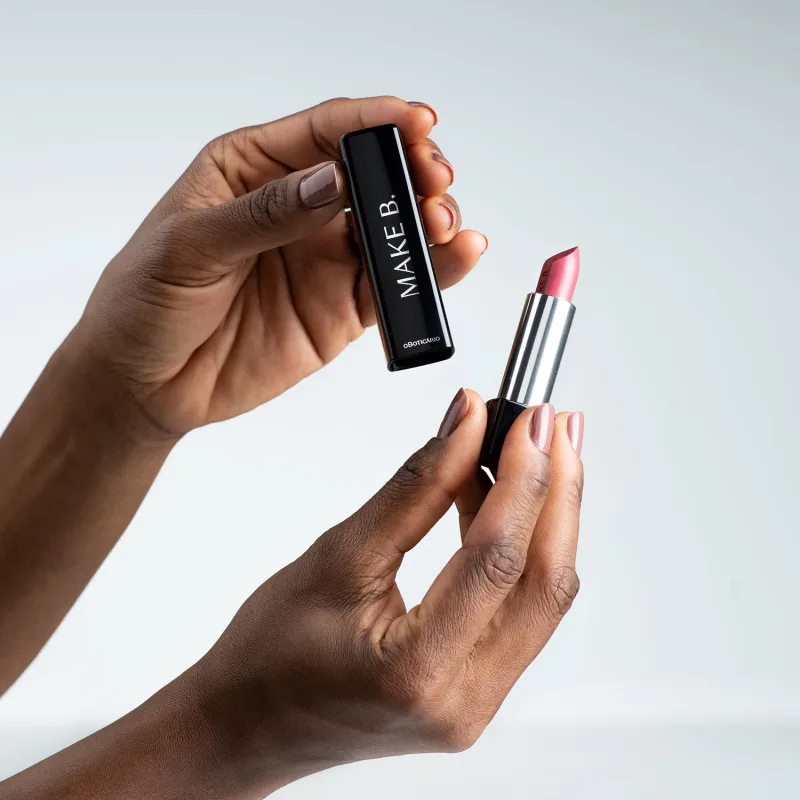 Batom Cremoso Rosa Cashmere Make B, 3.6g