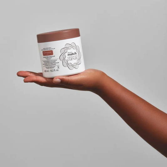 Máscara Capilar Hidratante Match Ciência das Curvas Crespos 350g