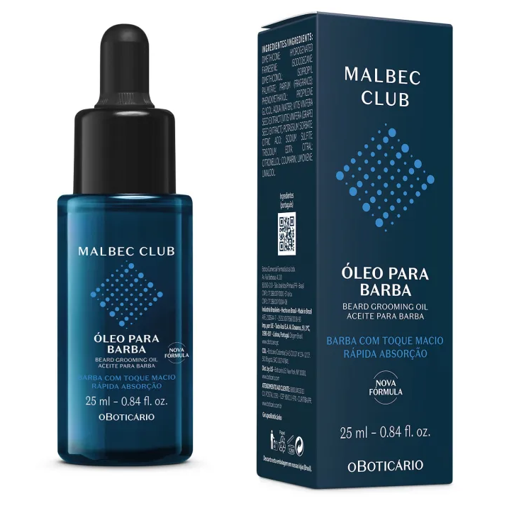Óleo para Barba Malbec Club 25ml