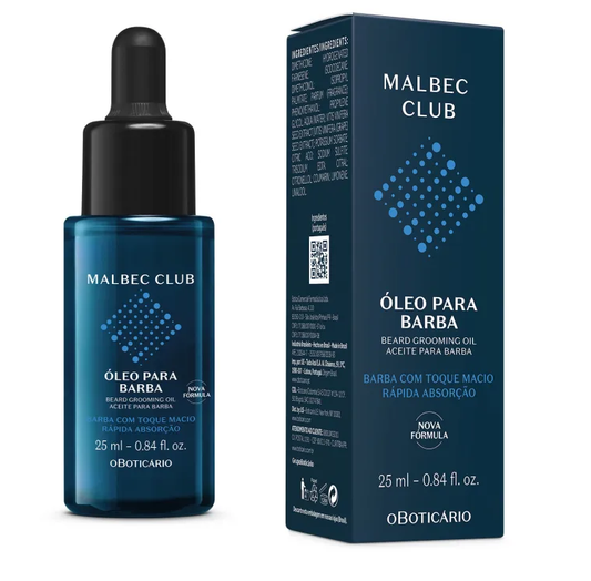Óleo para Barba Malbec Club 25ml