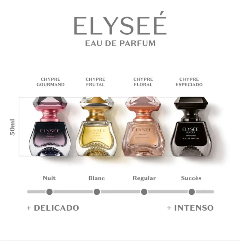 Elysée Blanc Eau de Parfum, 50ml