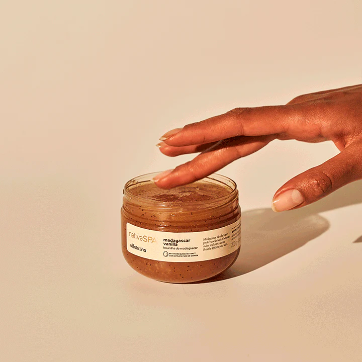 Esfoliante Óleo Desodorante Nativa SPA Baunilha de Madagascar 200g