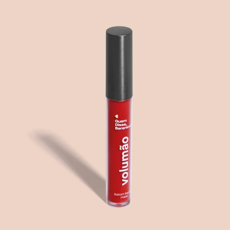 Quem Disse, Berenice? Volumão Vermelho Morangoli - Batom Líquido 4ml