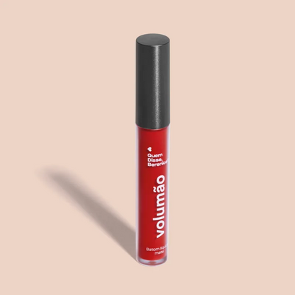 Quem Disse, Berenice? Volumão Vermelho Morangoli - Batom Líquido 4ml