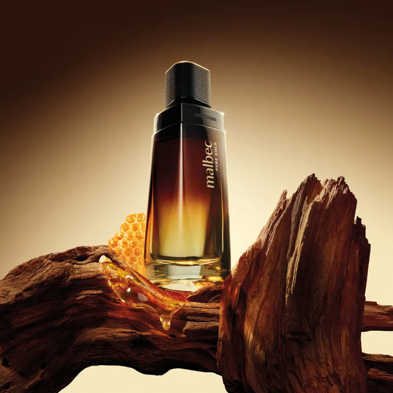 Malbec Pure Gold Desodorante Colônia, 100ml