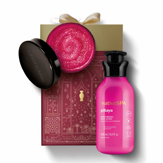 Coffret de Natal Nativa Spa Esfoliante Pitaya