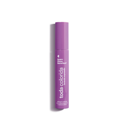 Máscara de Pestanas e Sobrancelhas Toda Colorida Lavanda Expressão 10 g