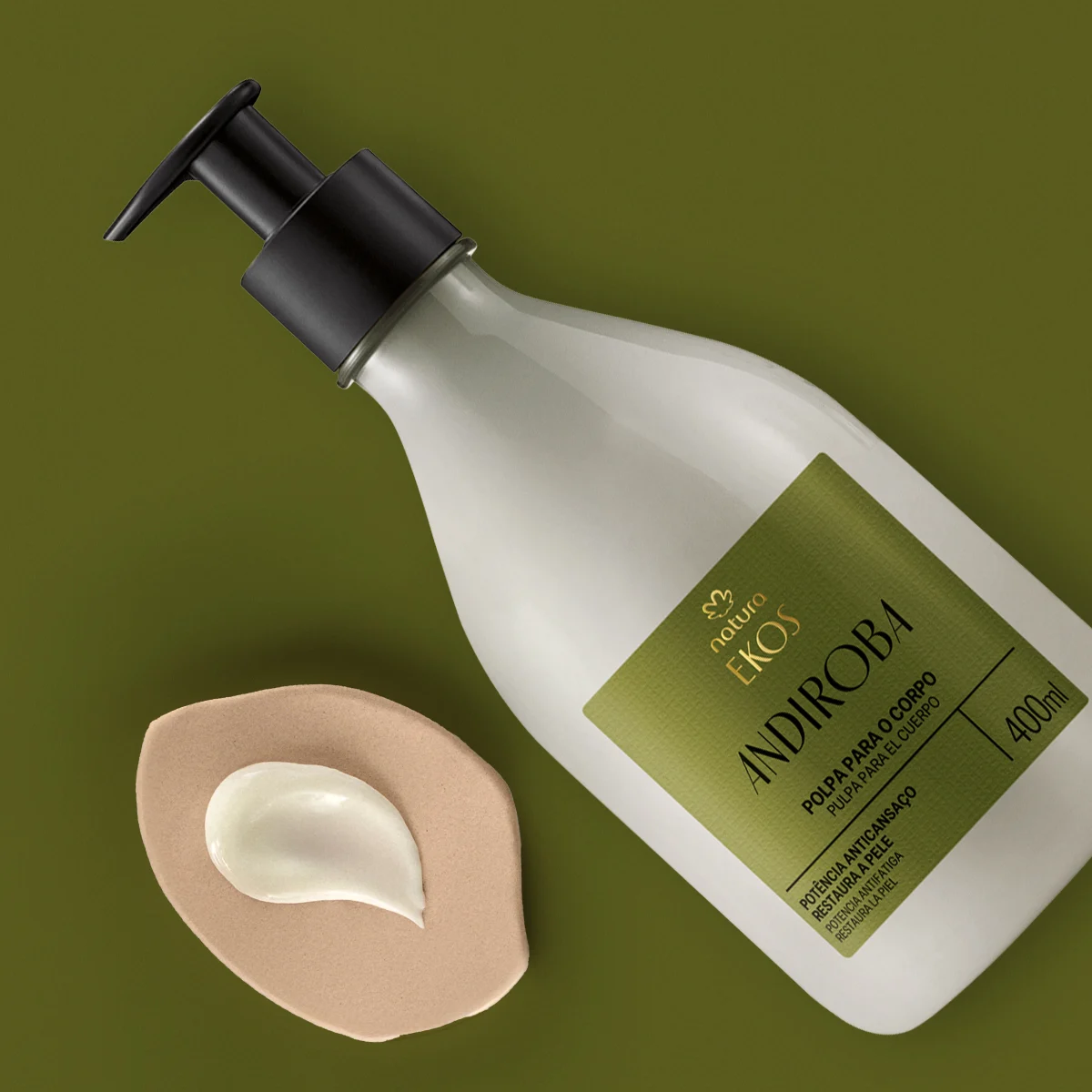 Polpa Desodorante Hidratante para o Corpo Ekos Andiroba 400ml
