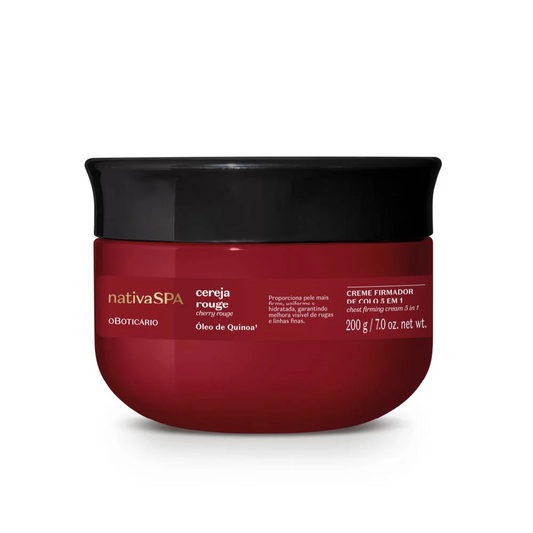 Creme Firmador de Colo 5 em 1 Nativa Spa Cereja Rouge 200g