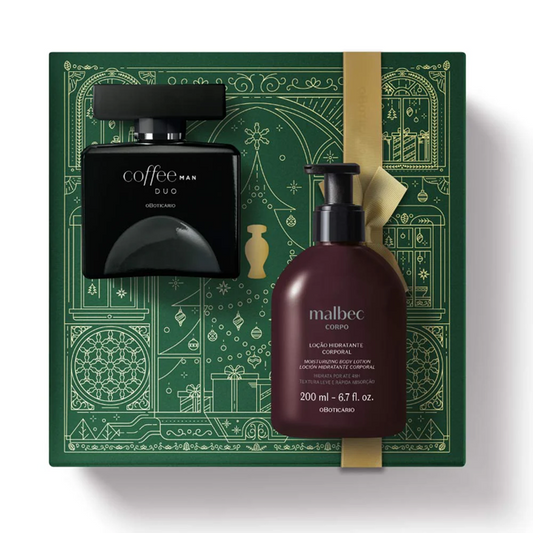Kit de Natal Coffee Man Duo Malbec