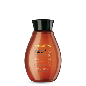 Óleo Hidratante Nativa Spa Ginseng & Cafeína, 200ml