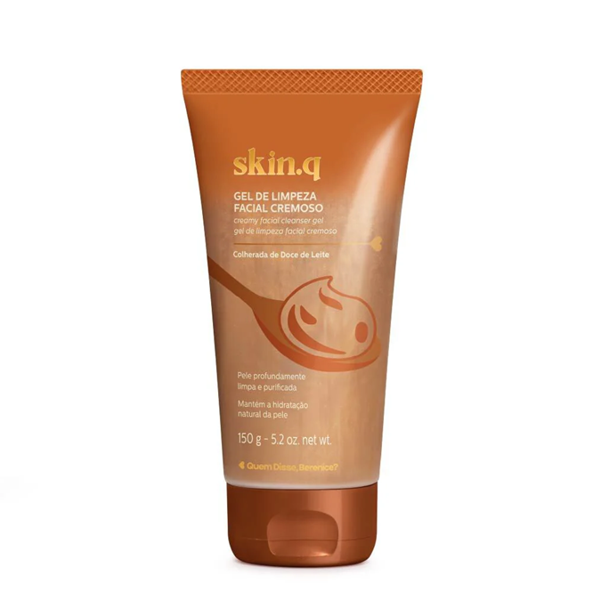 QDB | Gel de Limpeza Facial Doce de Leite skin.q, Quem Disse, Berenice?, 150g