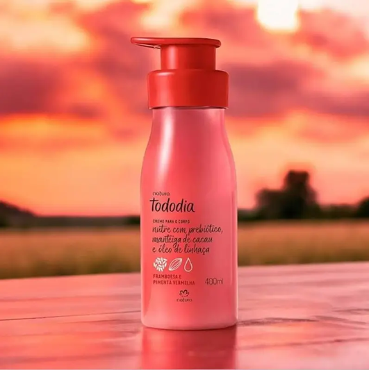 Hidratante Todo Dia Natura Framboesa Pimenta Vermelha 400ml