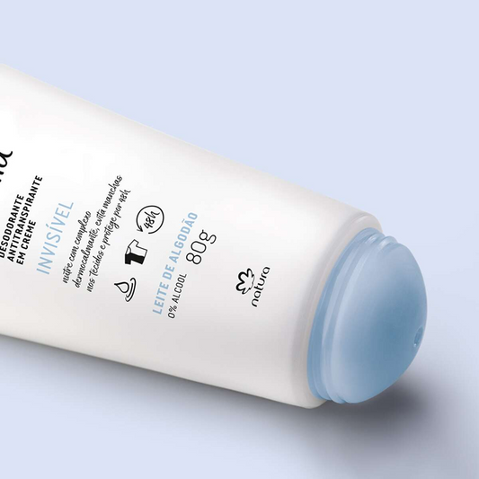 Desodorante Antitranspirante em Creme Tododia Leite de Algodão 80g