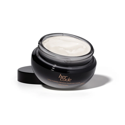 Creme Aveludado Hidratante Corporal Her Code 250g – O Boticário