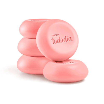 Sabonete em Barra Puro Vegetal Acerola e Hibisco Tododia 5x90g