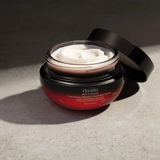 Creme Intenso Hidratante Desodorante Corporal Floratta Red Passion 250g