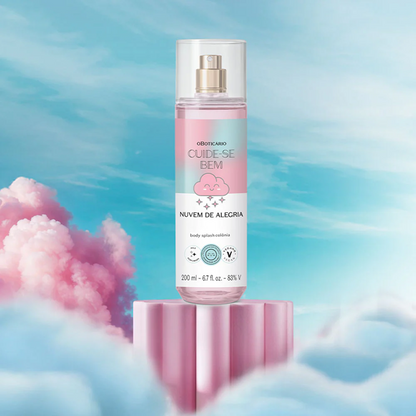 Cuide-se Bem Nuvem de Alegria Body Splash, 200ml