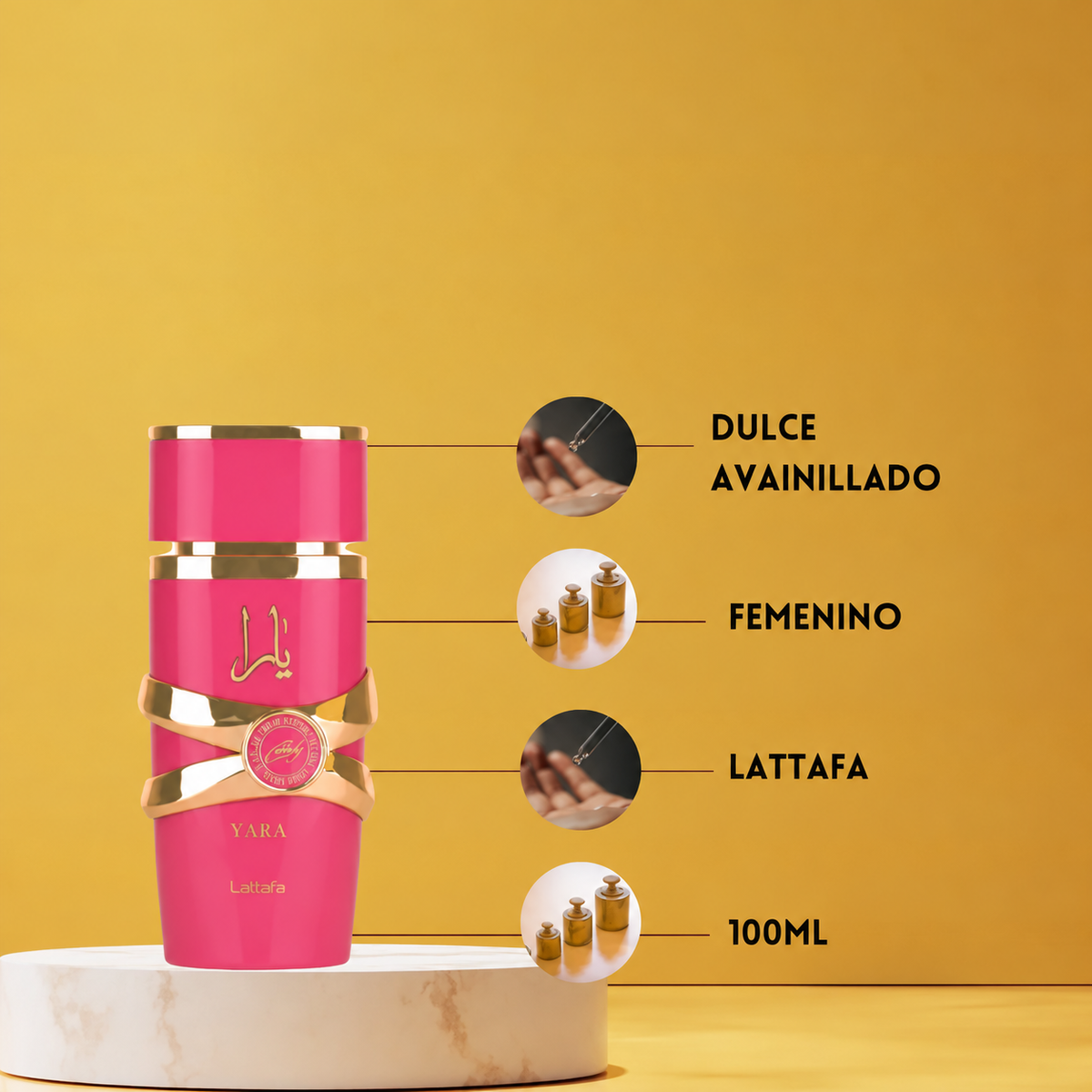 Lattafa Yara Candy Eau de Parfum Feminino 100 ml