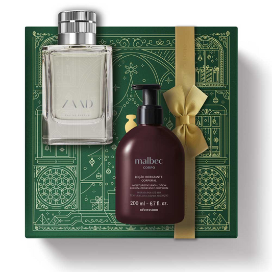 Kit de Natal Perfume Zaad + Malbec